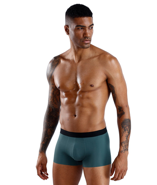 LUXURIOUS Olive Green Modal Boxer Trunk